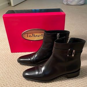 Talbots black booties size 8.5B.